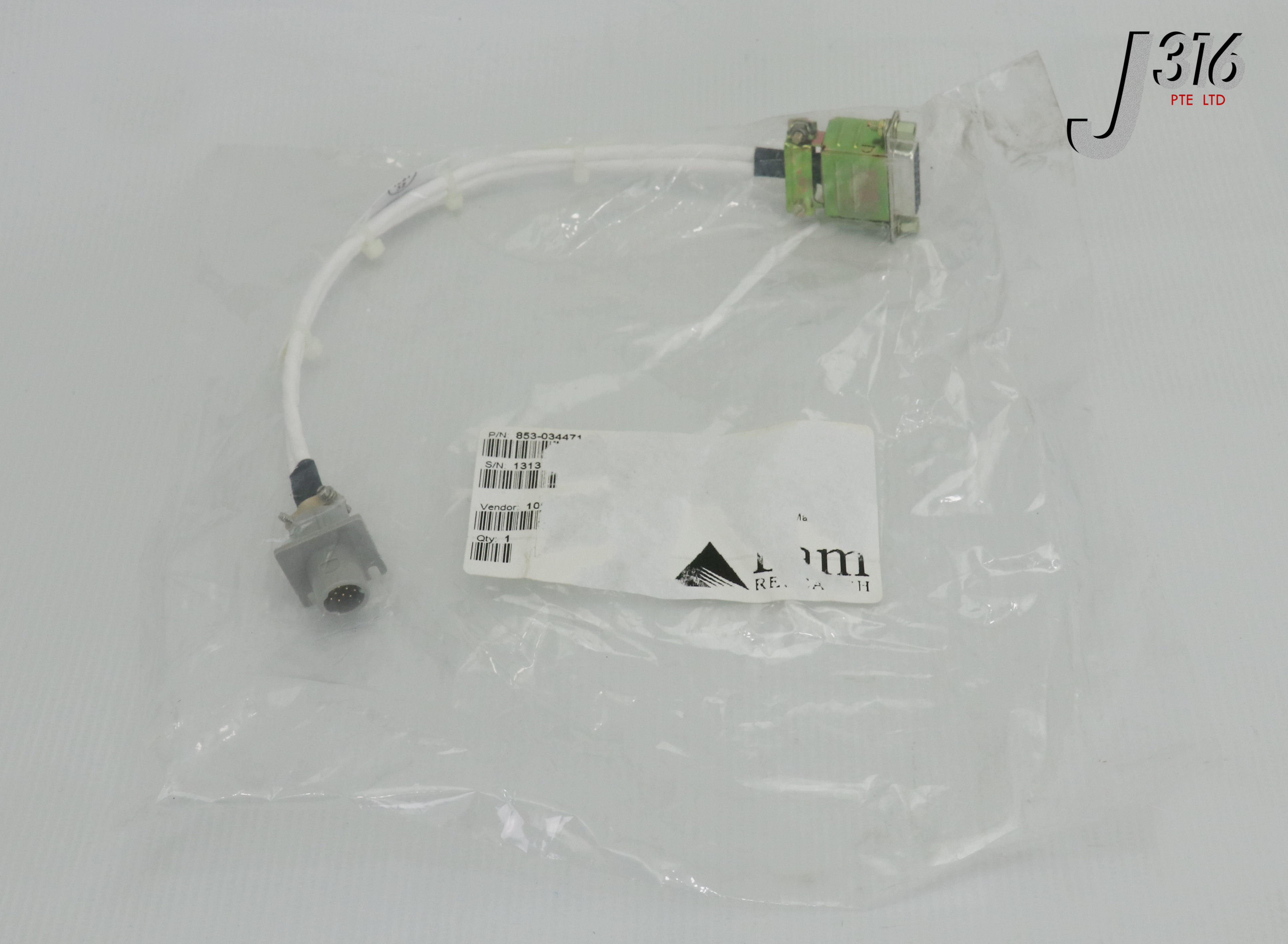 HIME 21905 LAM RESEARCH CABLE ASSY, 25CM (NEW) 853-034471-001 | eBay